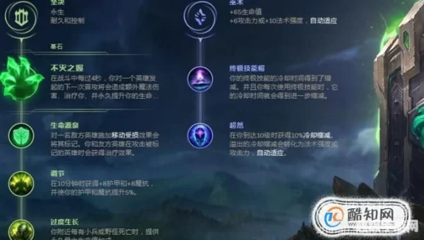 lol石头人天赋