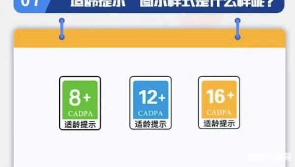 游戏适龄提示倡议
