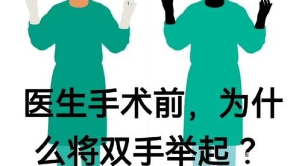 为什么外科医生做手术要举着双手