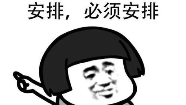 安排一下
